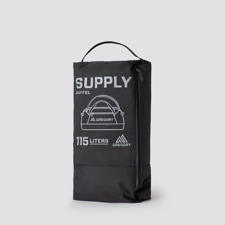 Supply Duffel 115 in the color Obsidian Black. image number 2